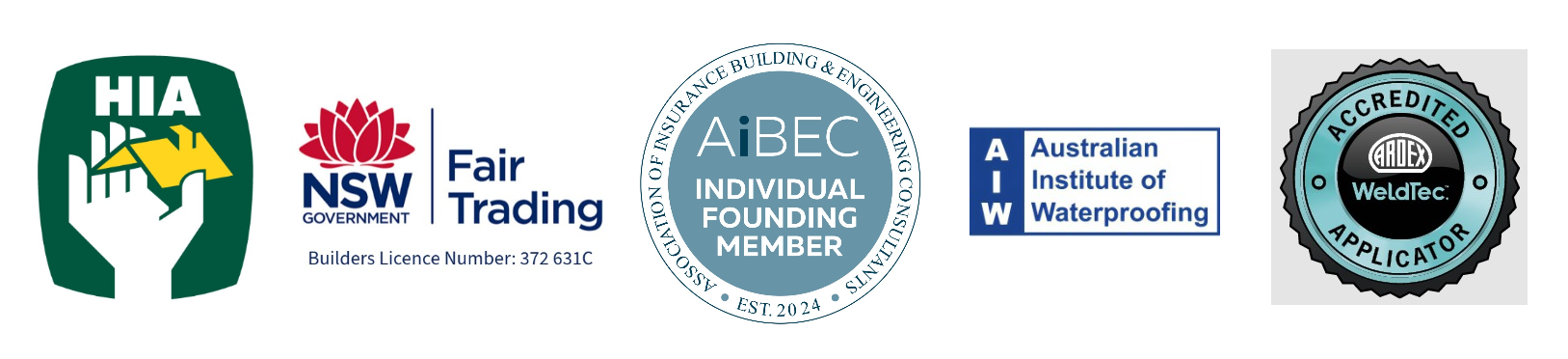 Accreditations of Sydney Building Diagnostics